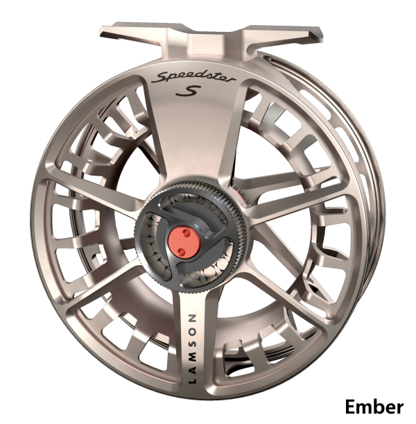 Lamson Speedster S Fly Reel Ember Lamson Speedster S Fly Reel Ember
